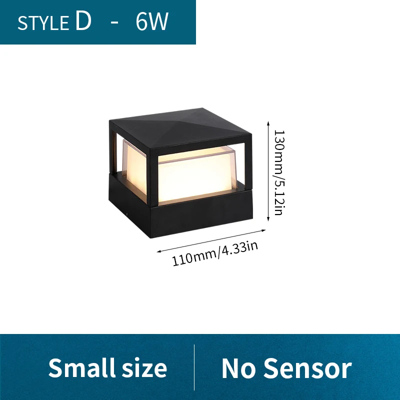 D 6W(No Sensor)