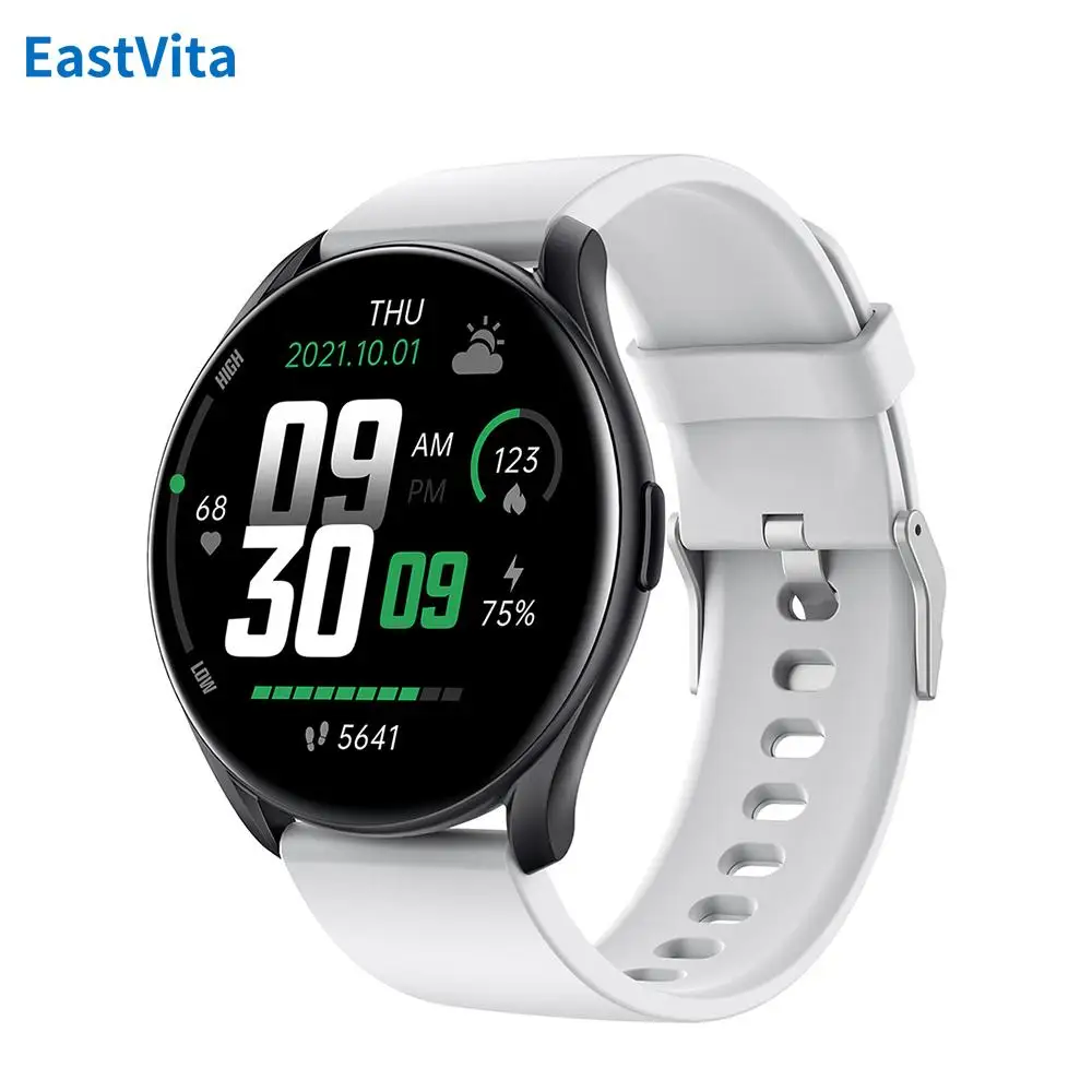 

GTR1 Smart Watch 1.28 Inch Touch Screen Fitness Tracker Call Receive Watches Heart Rate Blood Pressure Sleep Monitor