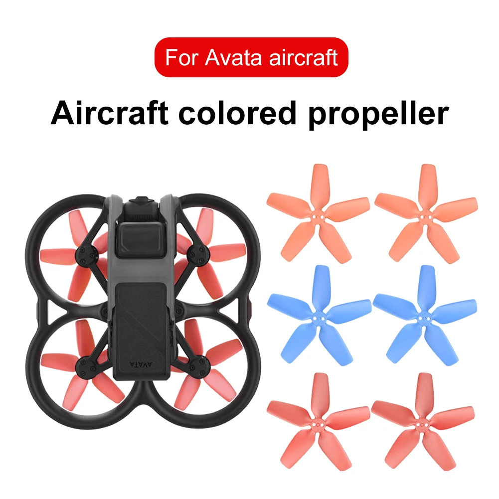Propeller Blade Noise Reduction Propellers Blades 2 Pairs Replacement Parts For DJI Avata Drone Accessories