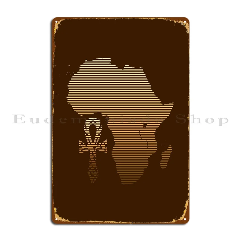 

Africa Ankh Metal Sign Pub Retro Garage Iron Kitchen Tin Sign Poster