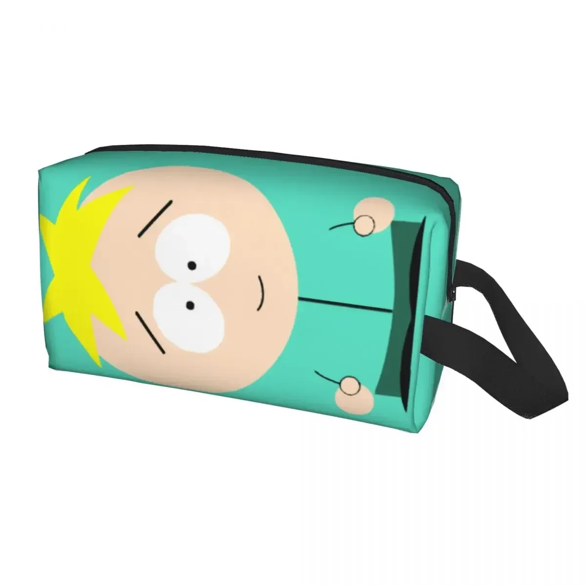 Custom Cartoon Anime SouthPark Toiletry Bag Women Eric Cartman Cosmetic Makeup Organizer Lady Beauty Storage Dopp Kit Case 4