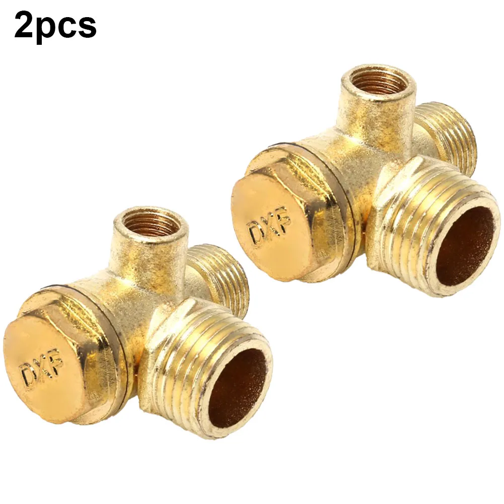 

2PCS 3-port Air Compressor Check Valve Replacement For Central Pneumatic 40400 Air Compressor Check Valve