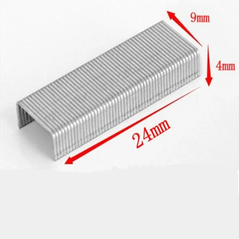 1000 pieces/box No.10 Metal Staples For Staplers Office School Supplies Stationery Strong stapler pin