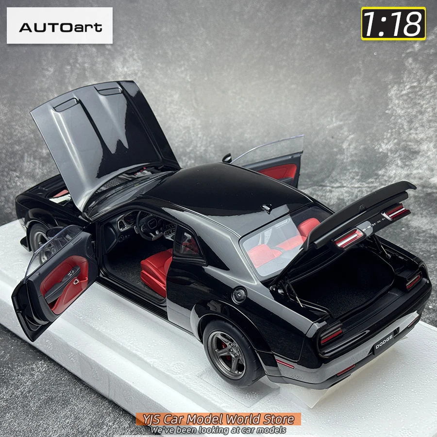 AUTOart 1/18 Dodge Challenger SRT 2023 Hellcat Widebody 2018 Car