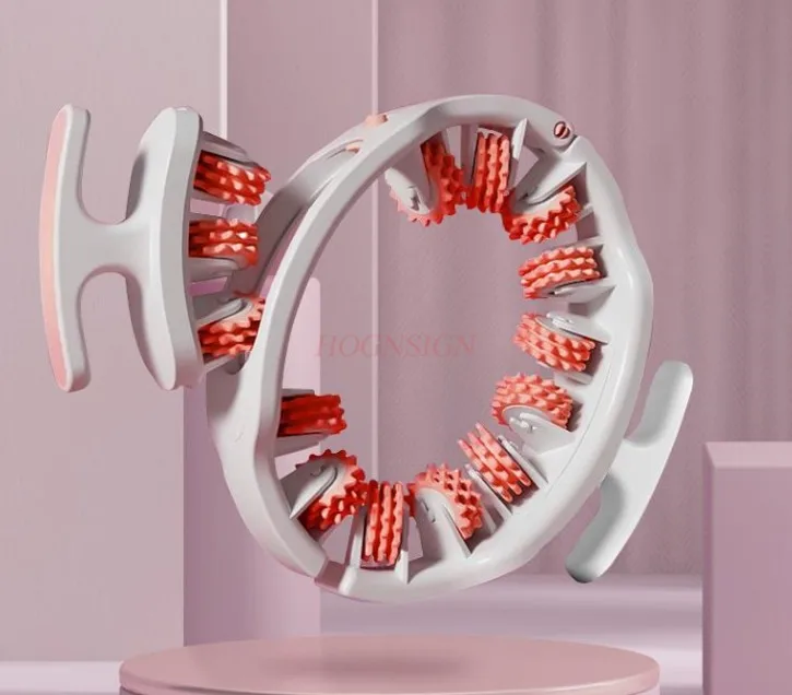 Round Massager Roller For Waist Abdominal Muscles Ring Leg Clip Stovepipe To Clear The Meridian Portable Cellulite Massage