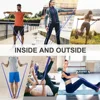 5~120lbs Fitness Resistance Band Boxing Agility Training Workout Gym Equipment Yoga Pilates Accessories Rubber Band Home Gym 6