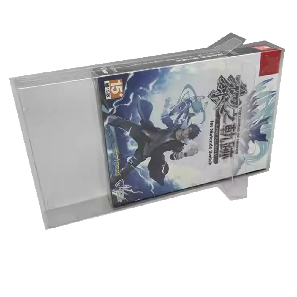 

Transparent Box Protector For The Legend of Heroes: Kuro no Kiseki/NS Collect Boxes TEP Storage Game Shell Clear Display Case