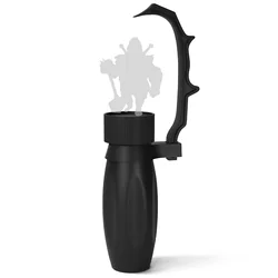 Enhanced Painting Handle and Coloring Holder for Precision Handicraft and Wargames (Black)