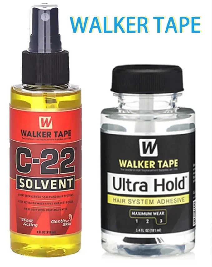 Lace wig påsat med ren hårgrænse