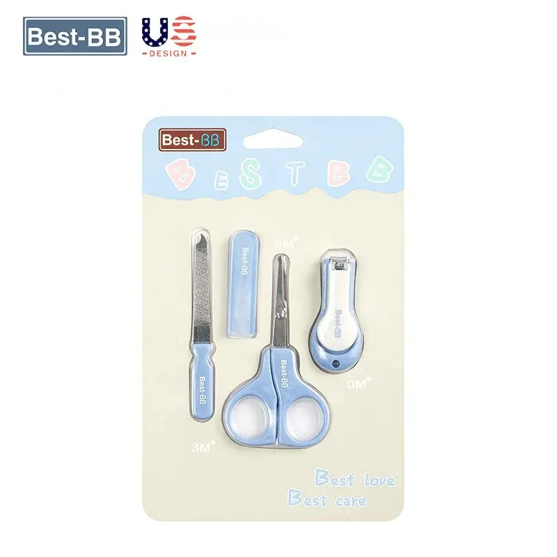 Babies' Nail Clippers Infant Pliers Children Anti-cut Meat Scissor Set