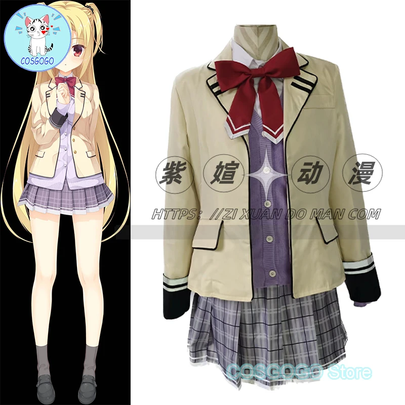 

COSGOGO [Customized] Riddle Joker Arihara Nanami Cosplay Costume Costumes Ladies Cos Game Anime Uniform Hallowen Clothes