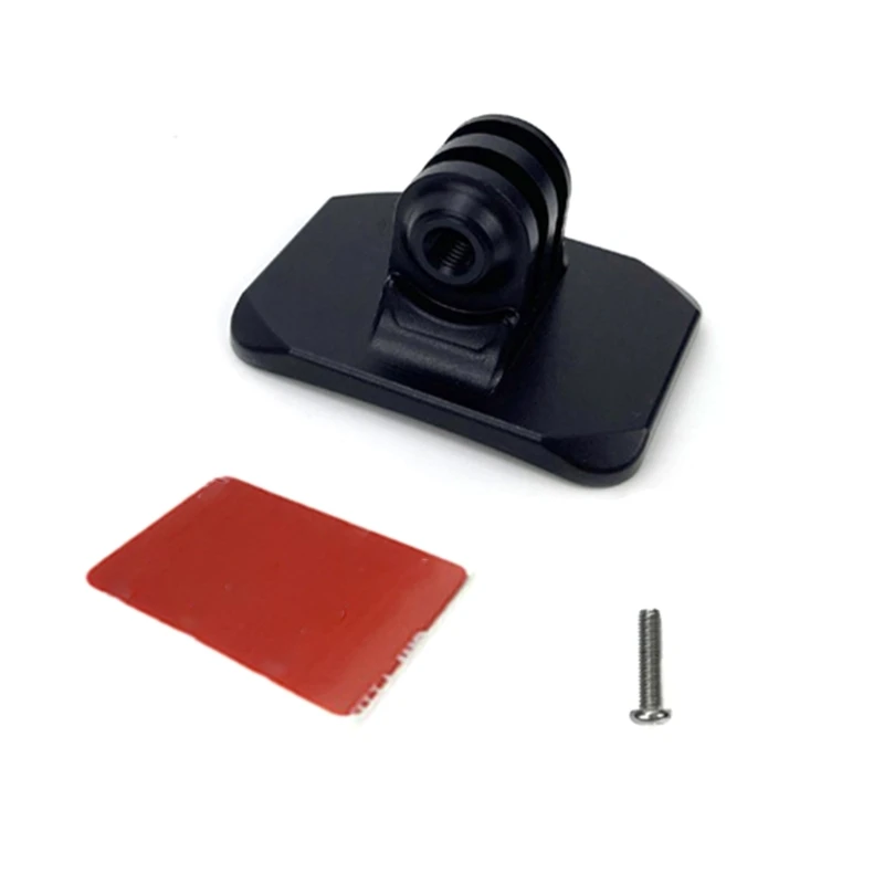 범용 곡선 마운트 베이스 헬멧 접착제 고정 마운트, 고품질 어댑터, 드롭 배송