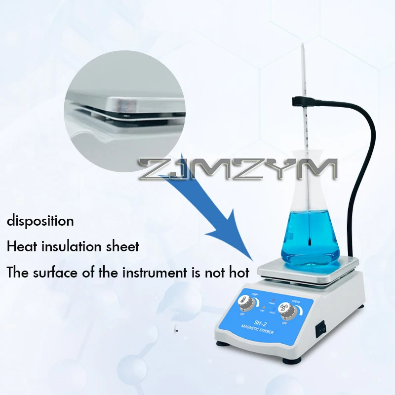 SH-2 Laboratory Magnetic Stirrer with Heating Function Thermostatic Devices magnetic stirrer