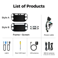 Ainavi autoradio pour Volkswagen VW Tiguan 1 2006-2015 Golf Plus, lecteur multimédia sans fil Carplay Android Auto 4G, sortie HDMI 2