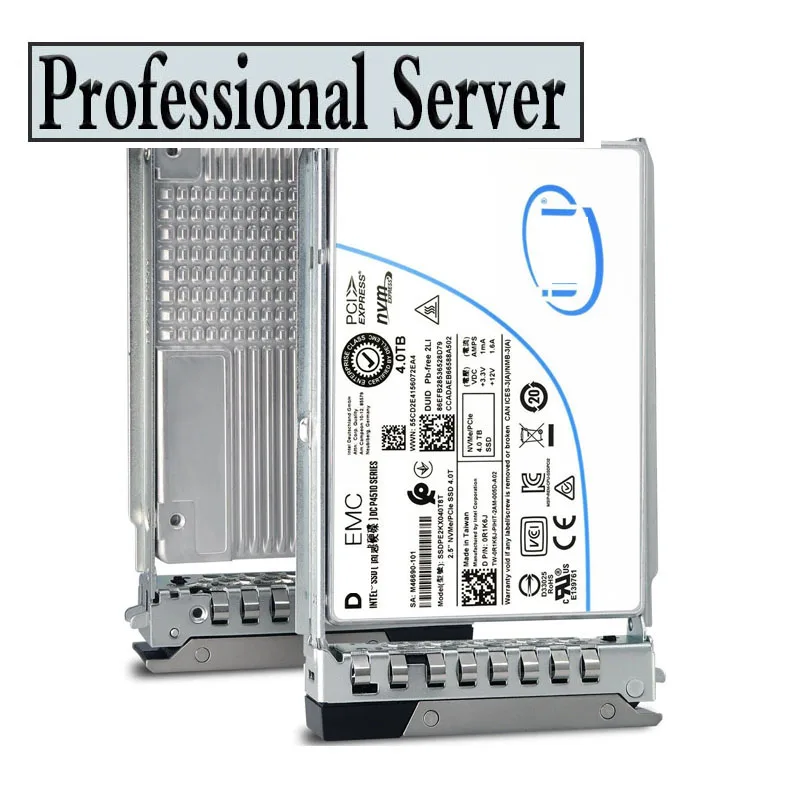 

for DC P4510 4TB PCIe 3.1 x4 NVMe U.2 2.5" SSD in a G14/15/16 Tray