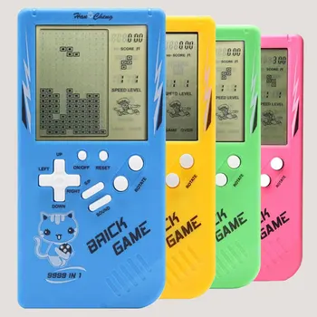Console di Gioco Portatile Mini Classica Nostalgica con 23 Giochi Incorporati, Giocattolo Retrò per Bambini, Puzzle e Divertimento