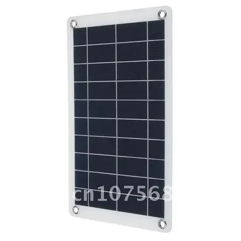 

Solar Panel Portable 30W 50W 5V 12V 18V Dual USB Output Solar Cells Poly Solar Panel Crocodile Clips Car Charger Solar Cells