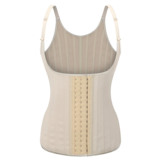 Haut moulant en latex façonnant, corset serré de contrôle du ventre, gilet de sport façonnant la taille