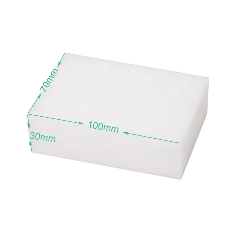 

40pcs/lot 10*7*3cm Bathroom Cleaning Accessories Portable Toilet brush sponge white color easy handle lower price magic sponge