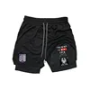 Shorts Training Camp Men's Comprehensive Fighting Training To Beat Running Fitness Gym Thai Boxing Shortsv Athletic Activewear