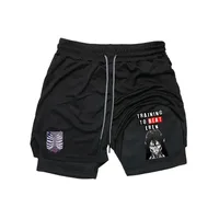 Shorts Training Camp Men's Comprehensive Fighting Training To Beat Running Fitness Gym Thai Boxing Shortsv Athletic Activewear