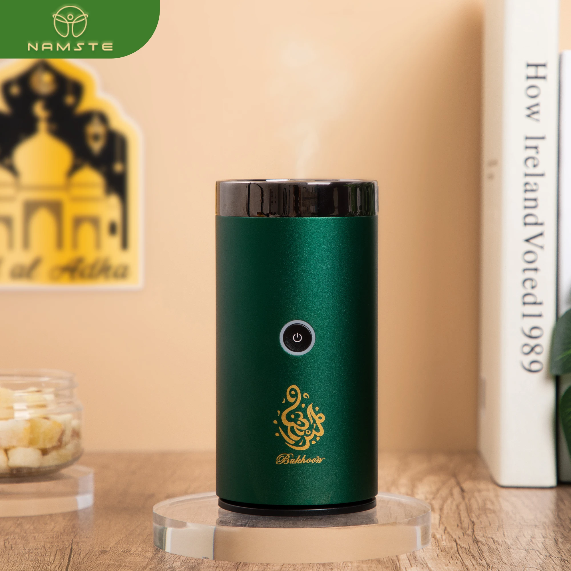 BakhoorIncenseBurnerUSBCarAromaDiffuserHomeAirFreshenerDevice