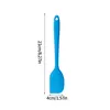 Leeseph 8 inch Silicone Spatula - 1 Small Heat Resistant Non-Stick Cooking Utensils (Multicolor) 3