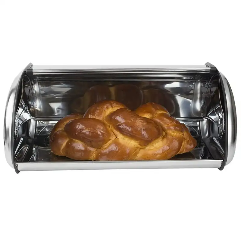 

Steel Deluxe Bread Box