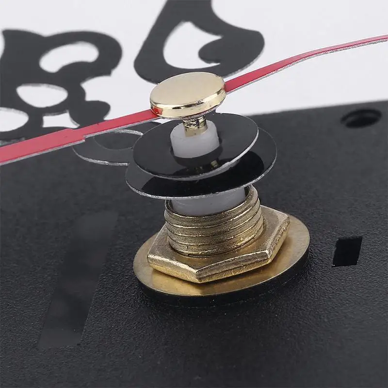 시계 메커니즘 무소음 쿼츠 무브먼트 기계 벽시계 바늘 세트 시계 장치 테이블 걸이식 DIY 쿼츠 시계 수리 부품
