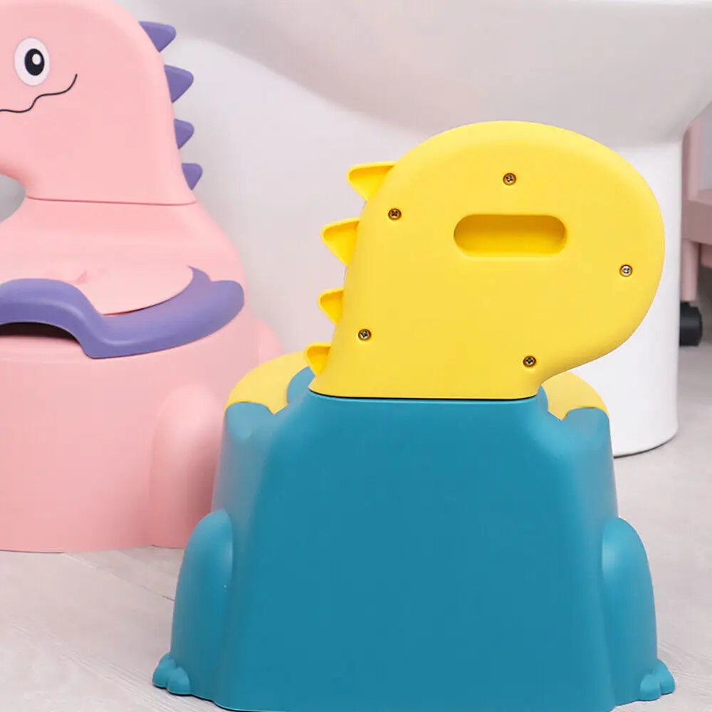 Baby Training Seat Potty Boys Urinals Cartoon Dinosaur Girls Toilet: 3 - 5 Days Free Delivery UK