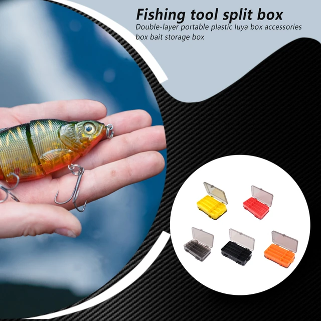 2pcs Fishing Lure Box Bait Case Storage Boxes Organizer Tool Organize -  AliExpress