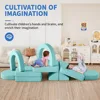 Modular Kids Play Couch 12PCS, Modular Kids with 4 Arches, Fold Out Kids Couch for Playroom, Modular Couch for Boys and Girls 6