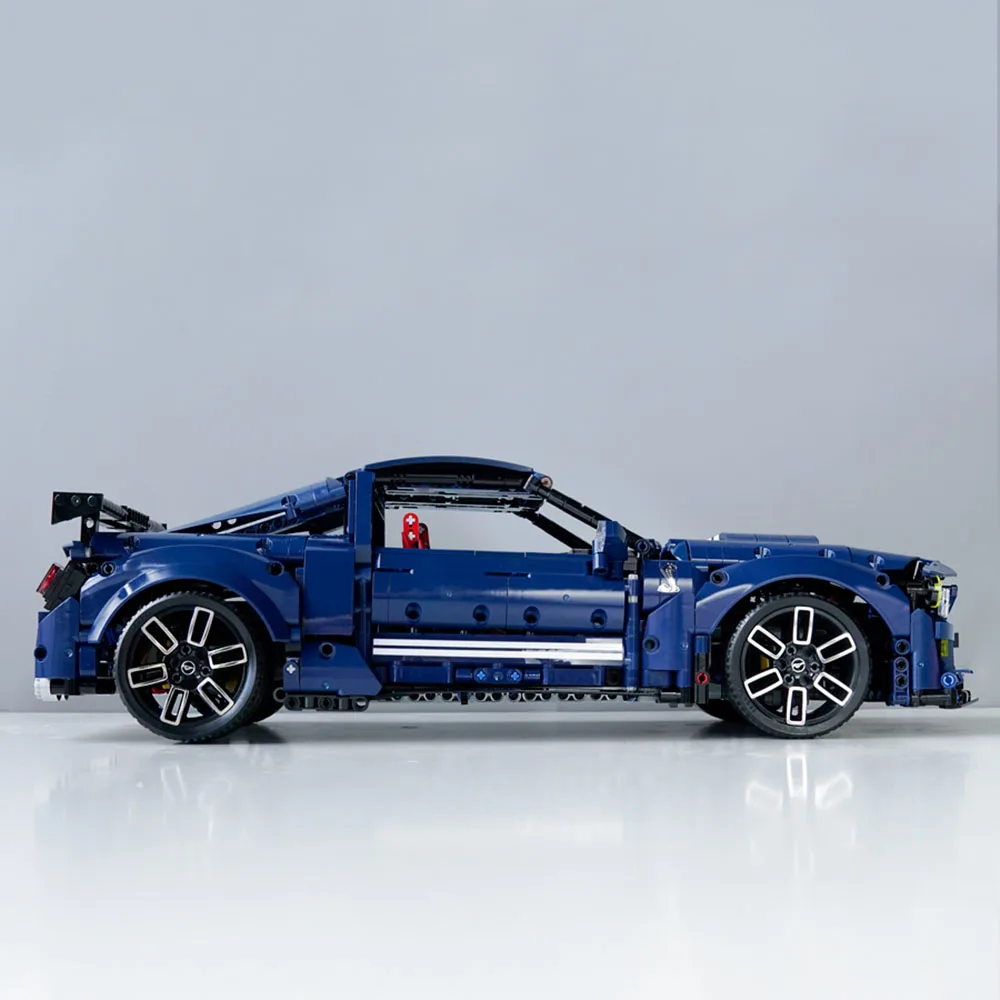 

Assembling Building Block 1:10 Scale GT Muscle Remote Control Sports Car Classic Set Adult Display Model Children Puzzle Gift