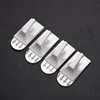 9 Pcs No Punch No Trace Removable Hooks Bathroom Kitchen Hooks Clothes Storage Hooks Removable 2
