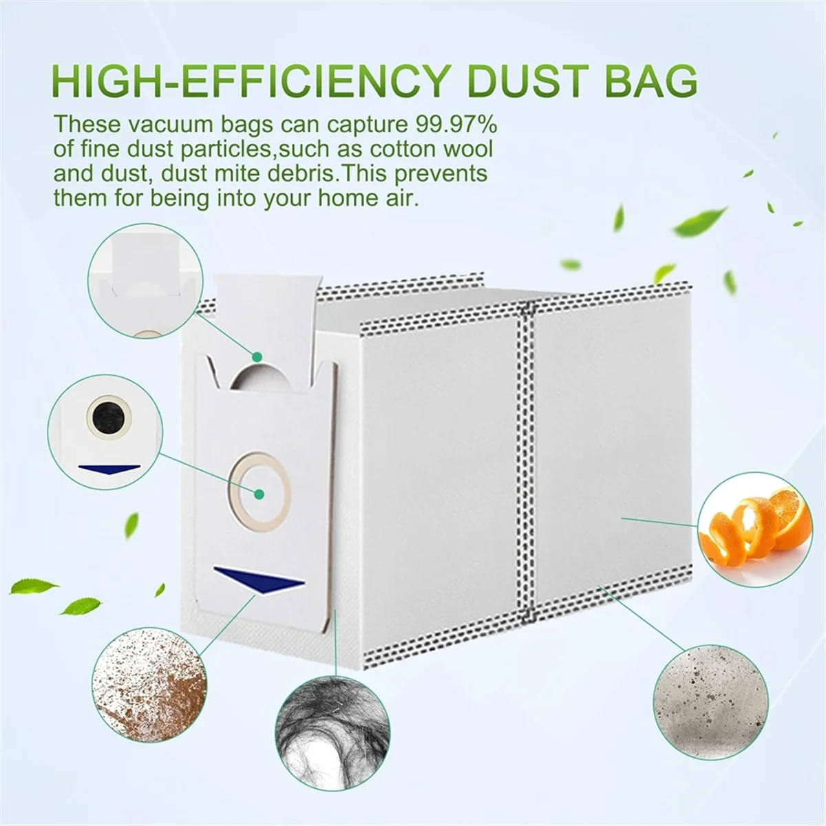 SEMOIC 22PCS Brush Filter Mop Cloth Dust Kit for T30 Pro Omni/T30 OMNI for M12 ULTRA PLUS/M12 Pro+ Spare Part