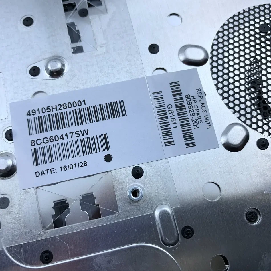 Teclado para Notebook hp Pavilion Brasil Palmrest br Layout X360 13-s000 13-s S020nr S067nr 809829201 - Imagem 4