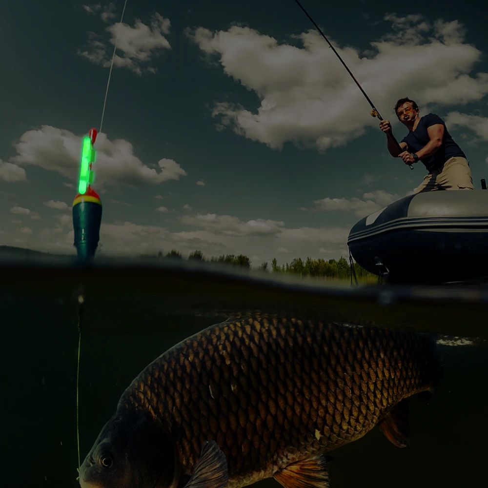 Night Fishing Berkley Glow Stick Rod Light Up Fishing Pole 50-Pack