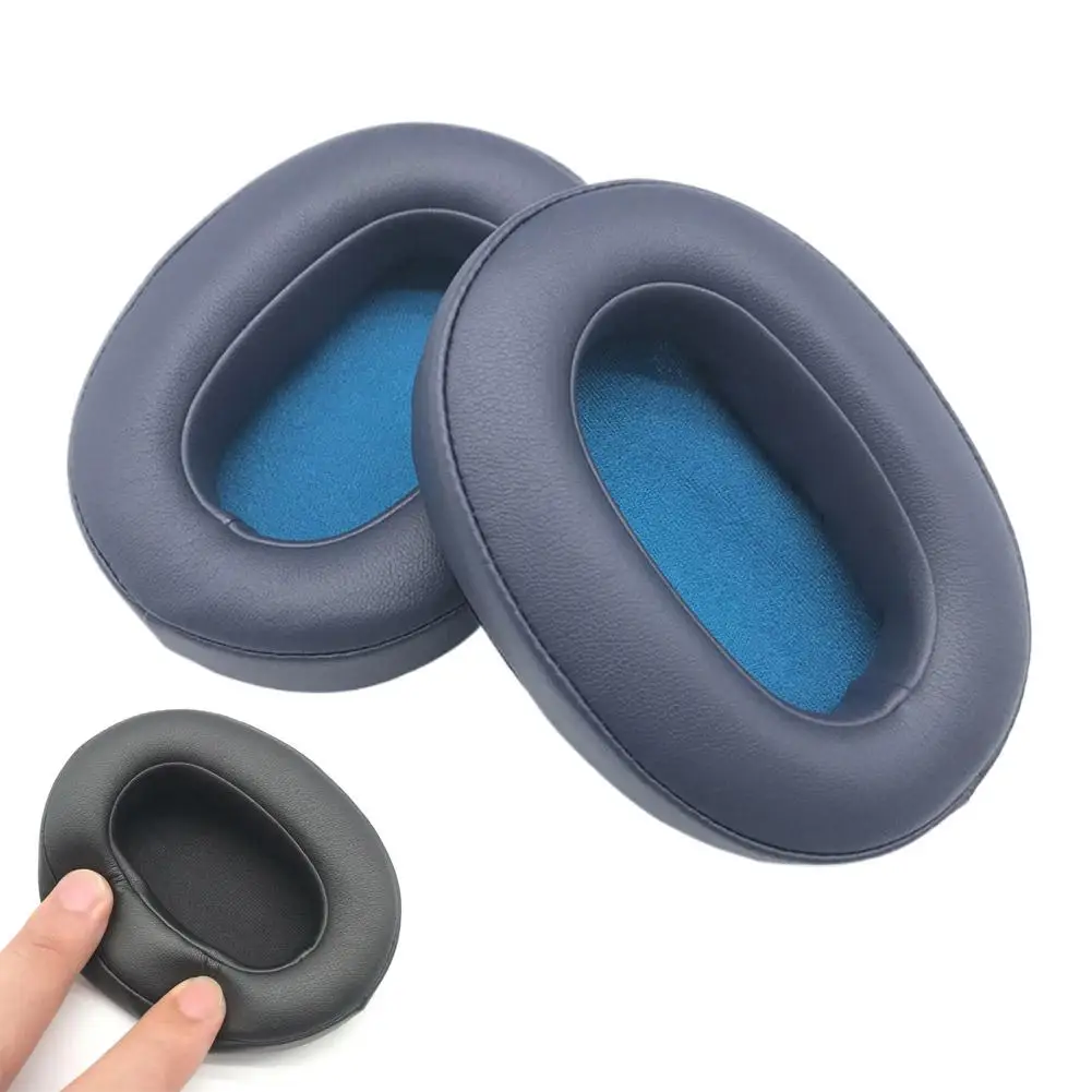 Premium Leather Ear Cushion Covers for Over-Ear Headphones - Enhanced Comfort & Style