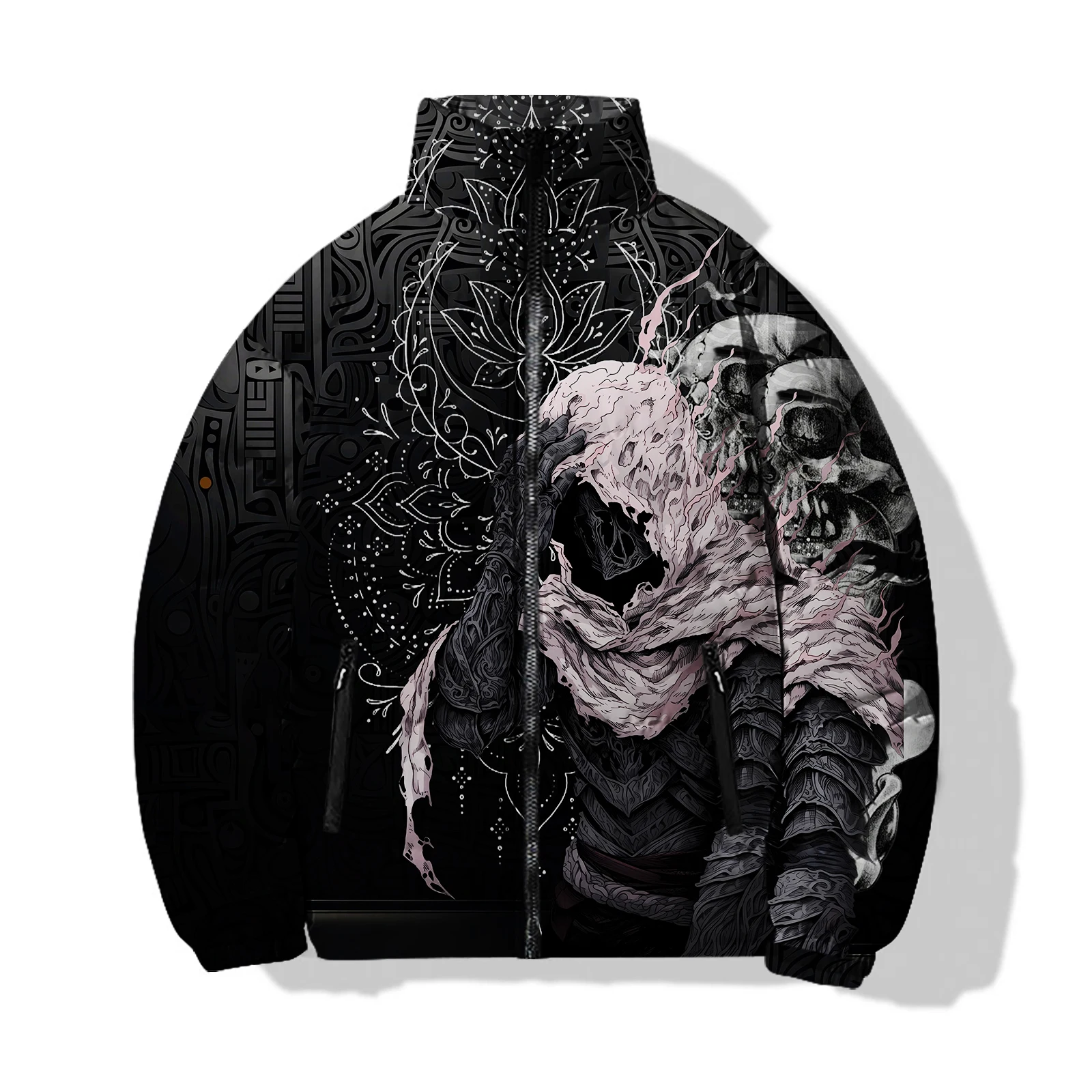 thumbnail image 1 of Chaquetas de plumas para hombre 2024, chaquetas de invierno duraderas para hombre, abrigo moderno para hombre, mueca fresca, moda infernal, cálidas, 1 of 4