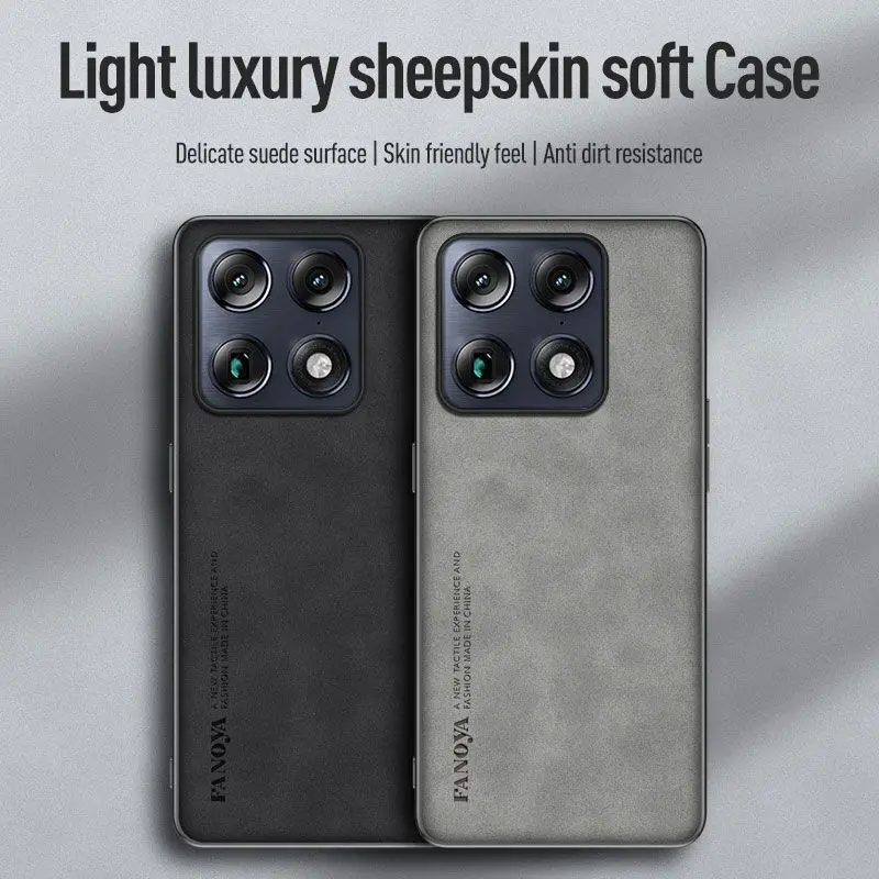 Luxury Sheepskin PU Leather Shockproof Camera Protector Case