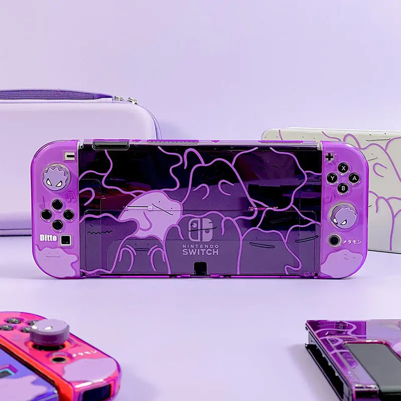 Purple Ditto Design Shockproof Protective Case