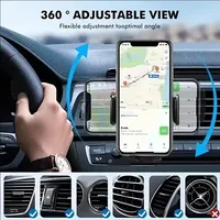 Universal Car Air Vent Phone Holder Gravity Clip Mount 360° Rotation Adjustable Bracket for iPhone 16 15 13 12 Samsung Xiaomi - Image 3