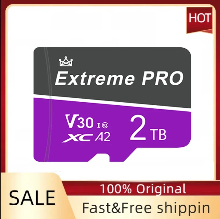 Scheda Di Memoria Da 2Tb 1Tb 128Gb 256Gb 512Gb Scheda Sd Tf Flash Ad Alta Velocità 512 256 128Gb Piccola Scheda Di Memoria Flash Tf Sd Originale Da 12