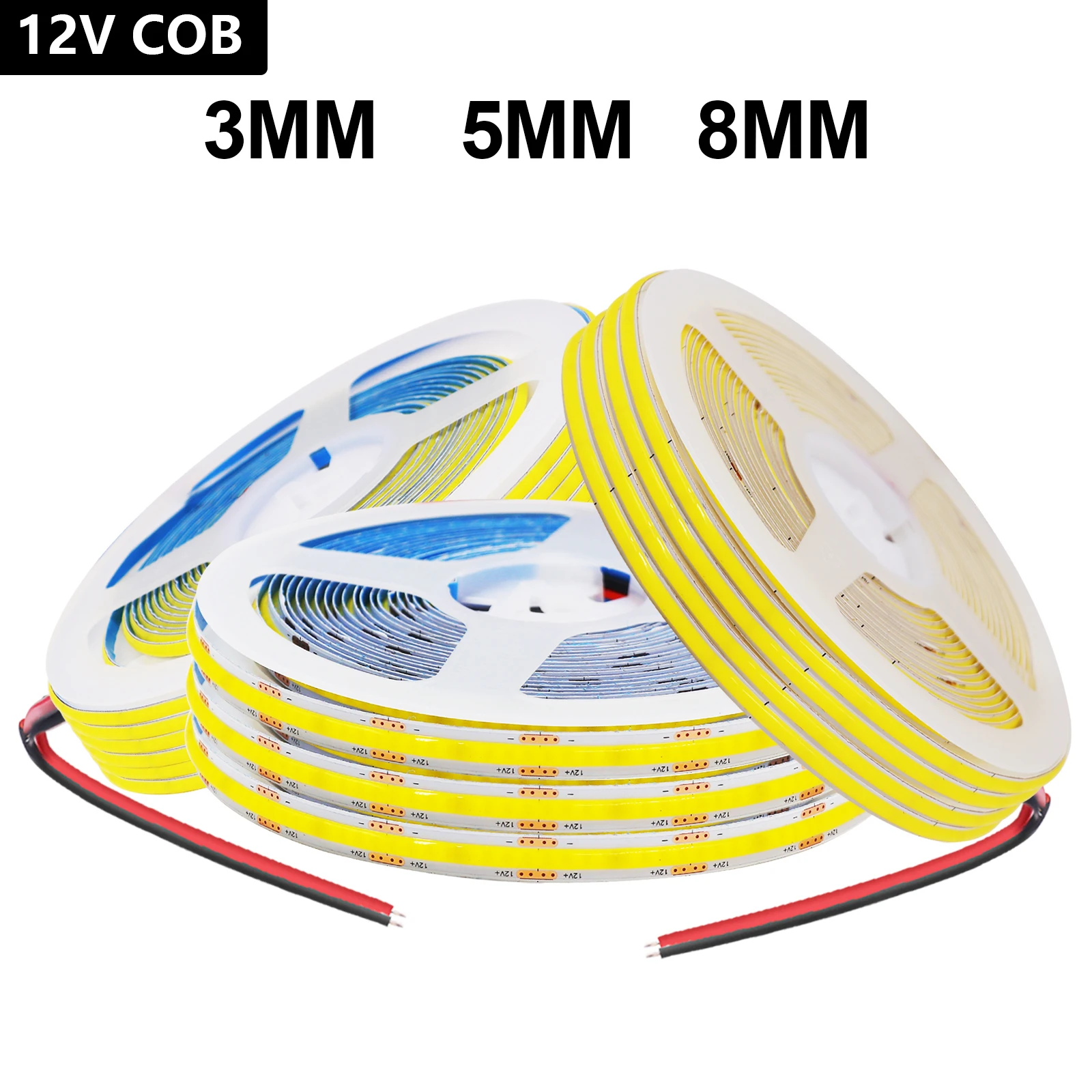 DC 12V With 2 Wires