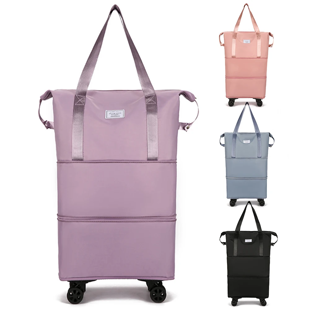 Expandable Duffle Pack Lightweight Collapsible Trolley Bag 1