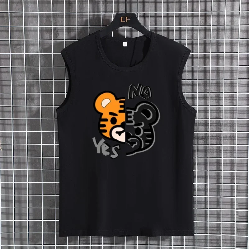 Plus Größe Weste Tanks Tops Männer 9XL 10XL 12XL 100-170KG Sommer Ärmelloses T-shirt 100% Baumwolle Übergroßen tees Große Größe Männer Kleidung – Detail 21