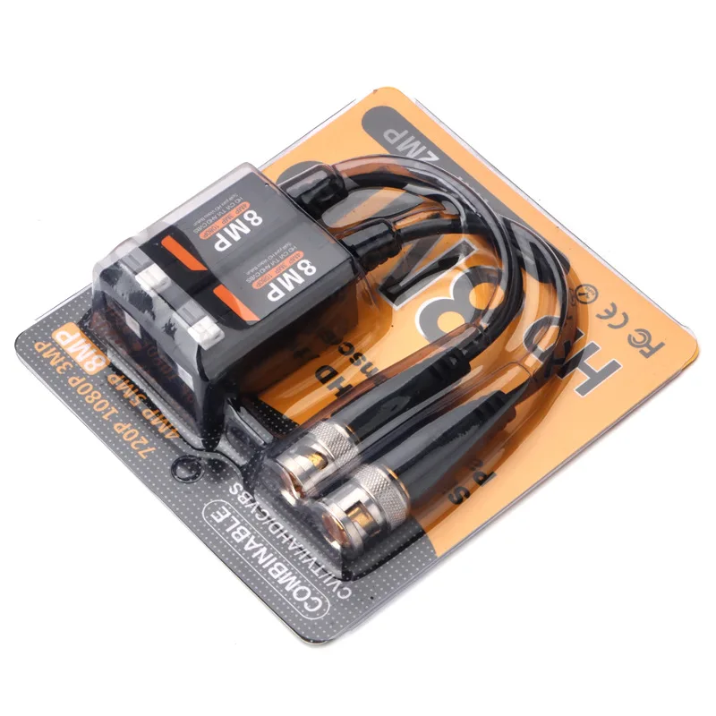 4pairs--5MP/8MP HD CCTV via Twisted Pairs Video Balun 2