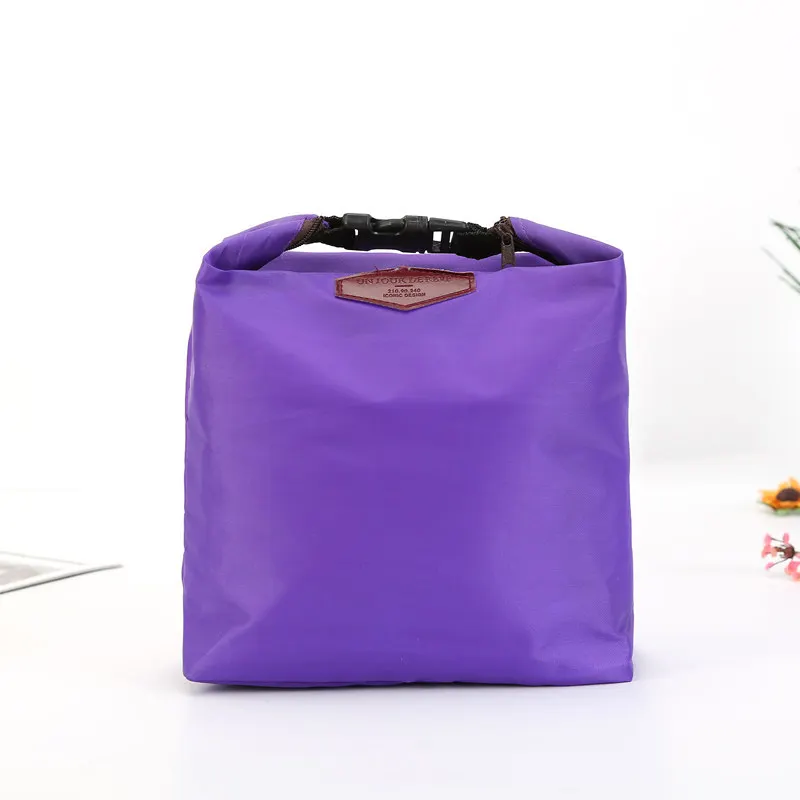 Portable Insulated Lunch Tote with Aluminum Foil Lining for Hot & Cold Food Storage