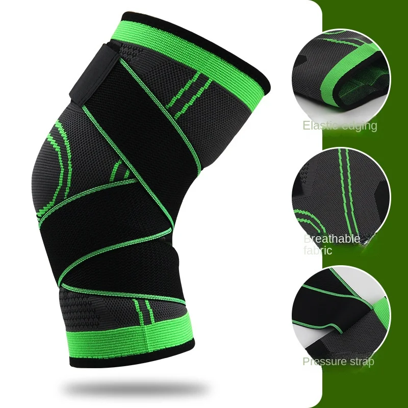 2PCS Pressurized Elastic Sports Knee Pads 3