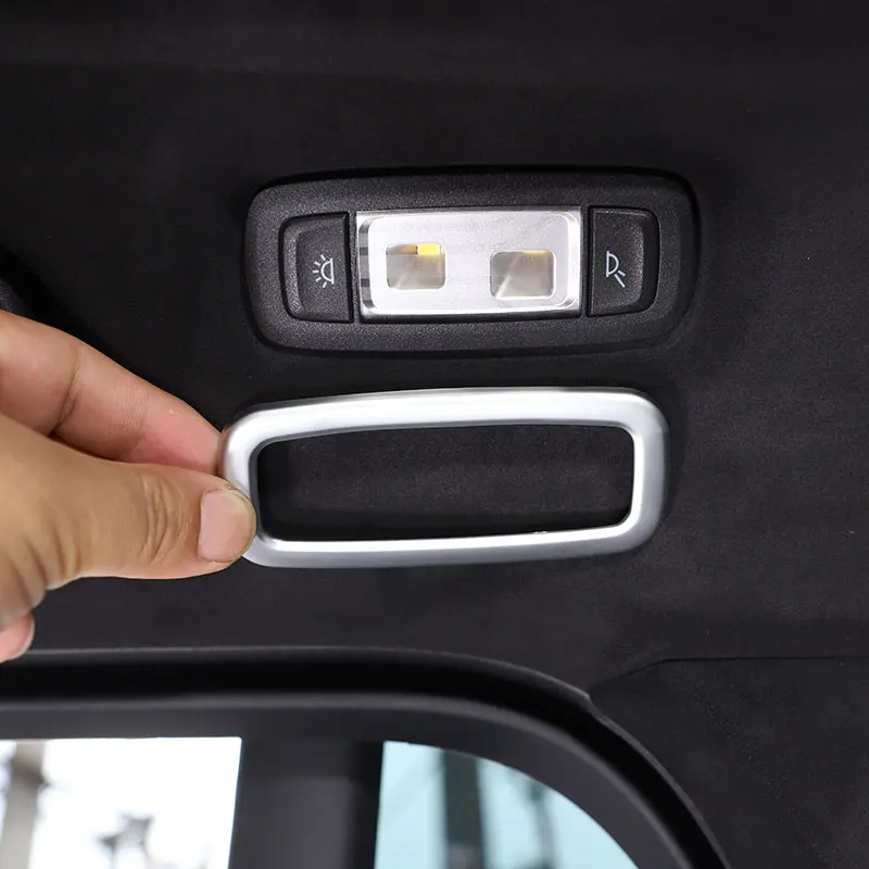 

For BMW 5 7 Series X3 X4 X5 X7 G30 G70 G01 G02 G05 G07 Car Rear Row Car Roof Reading Light Cover Trim Stickers Auto Accessories